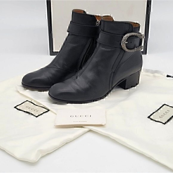 Gucci Dionysus Ankle Boots 5 35 - Picture 10 of 10